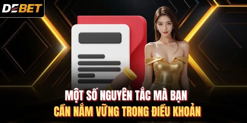 Một số nguyên tắc mà bạn cần nắm vững trong điều khoản