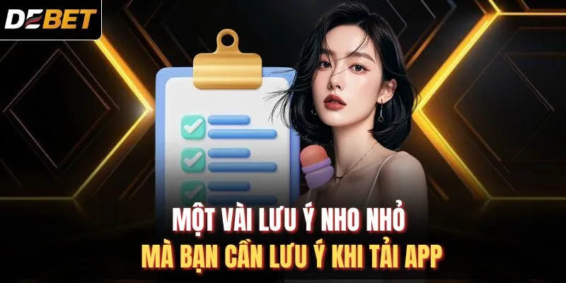 Một vài lưu ý nho nhỏ mà bạn cần lưu ý khi tải app