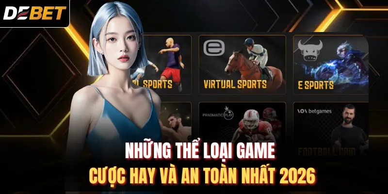 Những thể loại game cược hay và an toàn nhất 2026