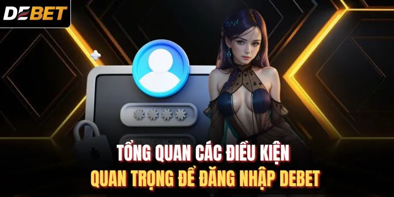 Tổng quan các điều kiện quan trọng để đăng nhập DEBET